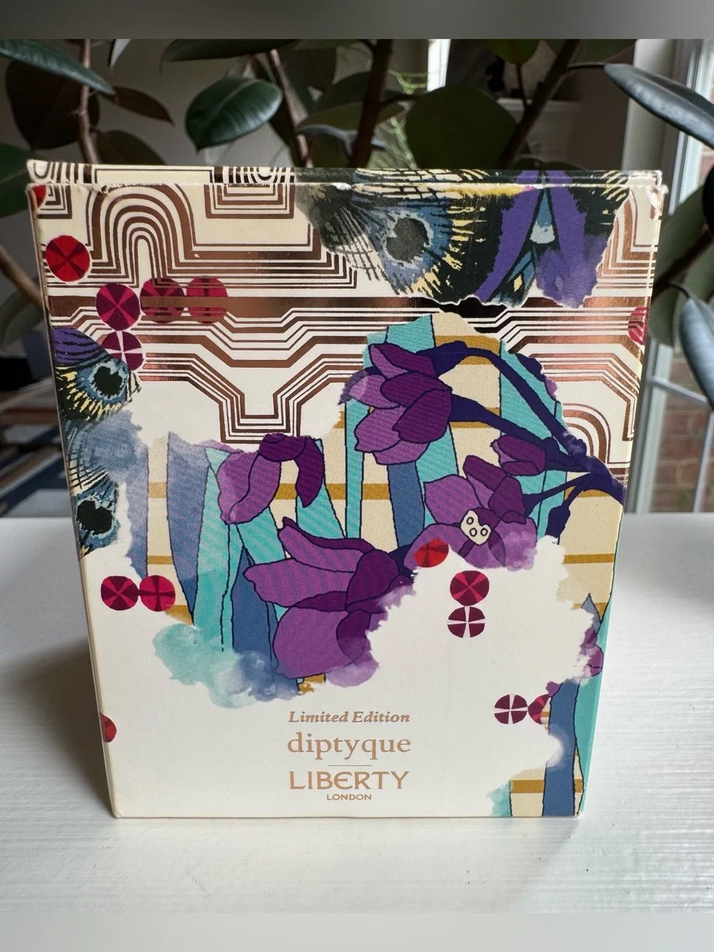 Diptyque x Liberty Limited Edition Insolite Candle 190g / 6.7 fl oz NEW OPEN BOX